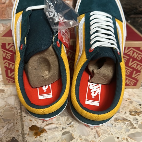 Vans Old Skool Pro prime Atlantic gold removal inserts - Picture 7 of 10